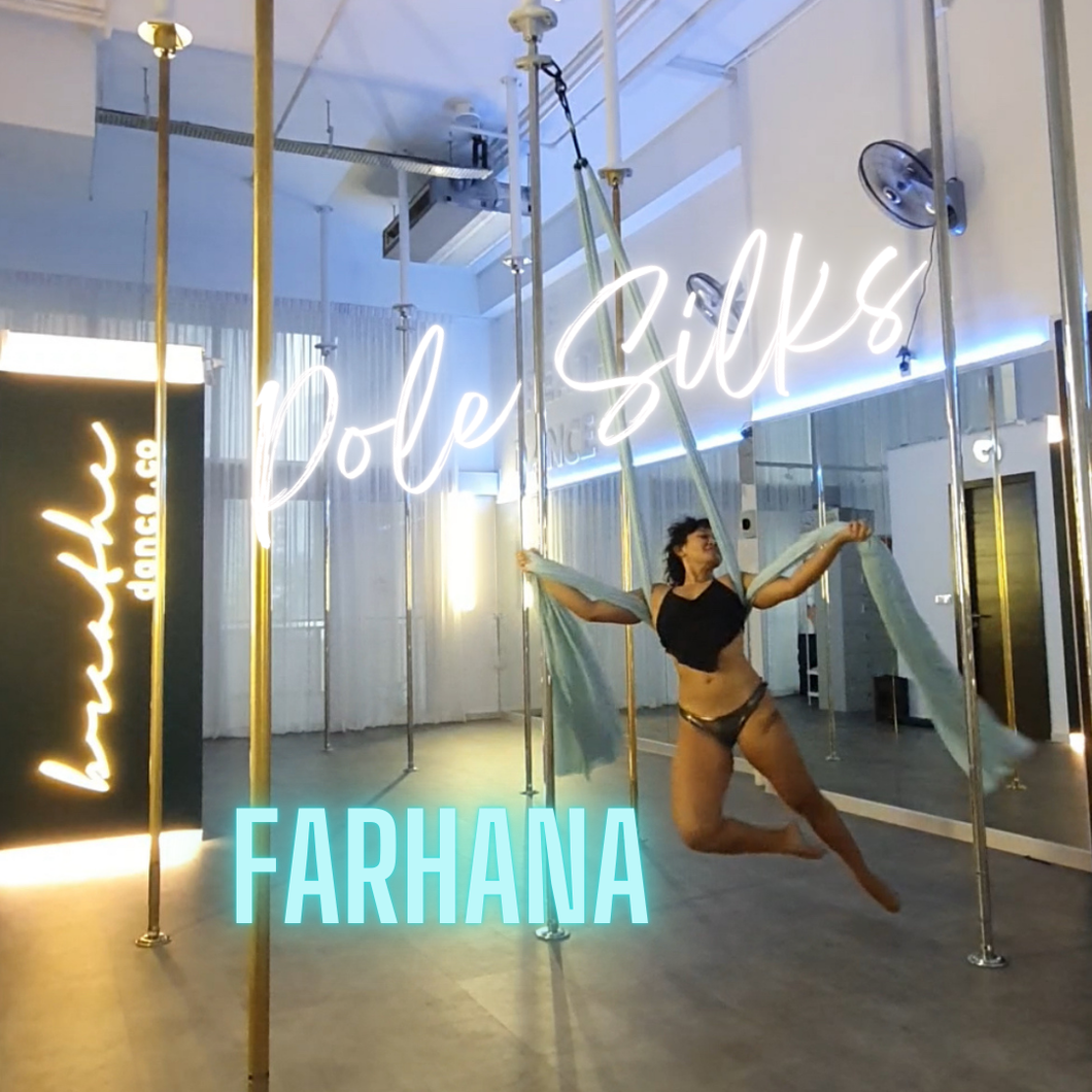 Pole Silks (Farhana - 75min)